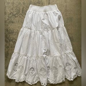 Zara white skirt NWT
